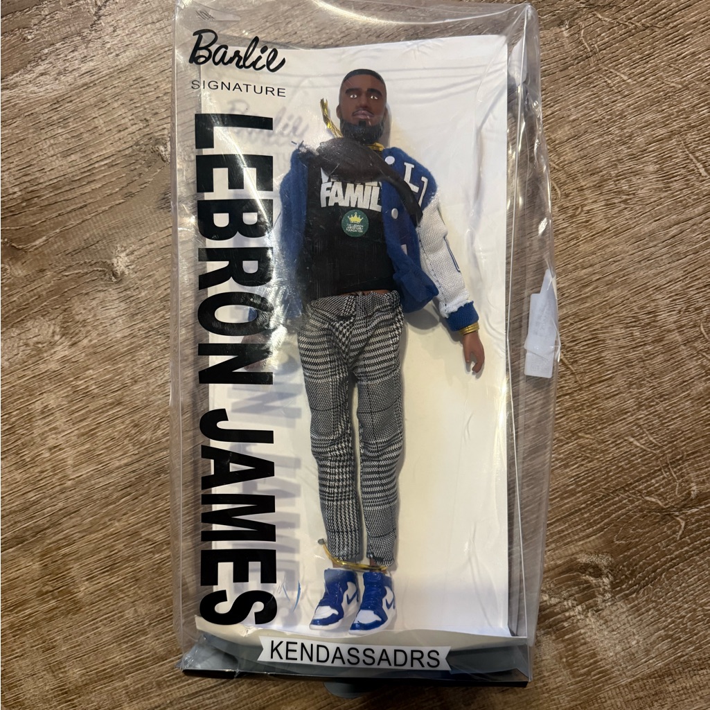 Lebron James X Barbie Kebassador Doll